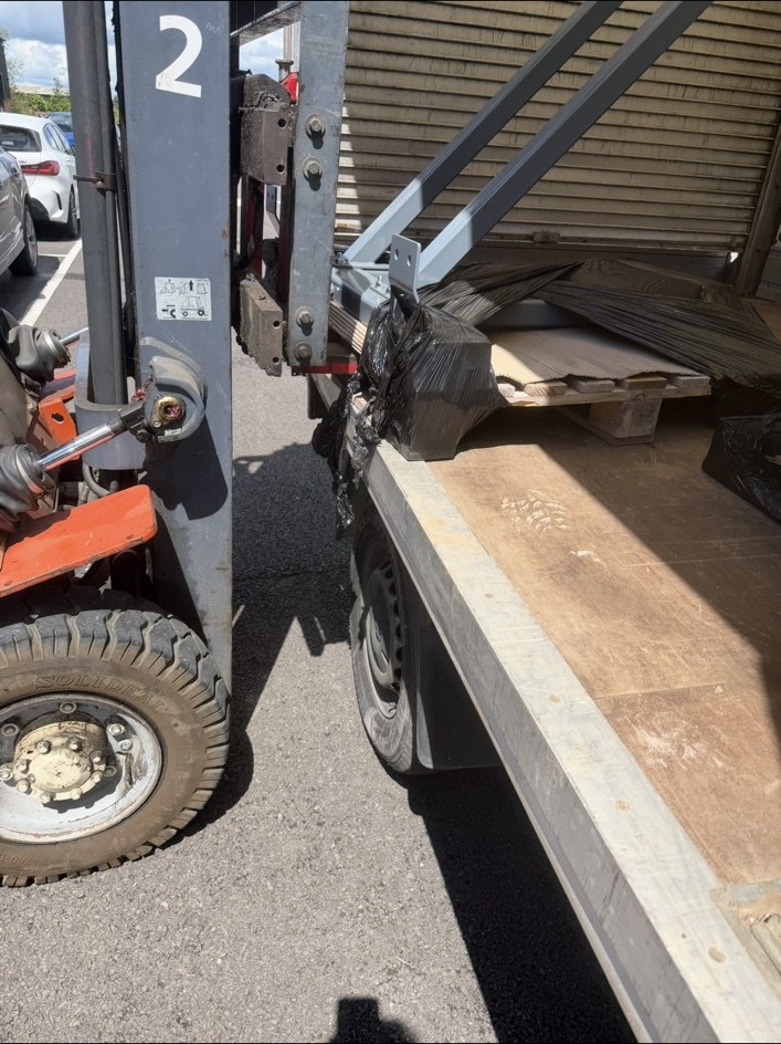 Loading items during a clearance